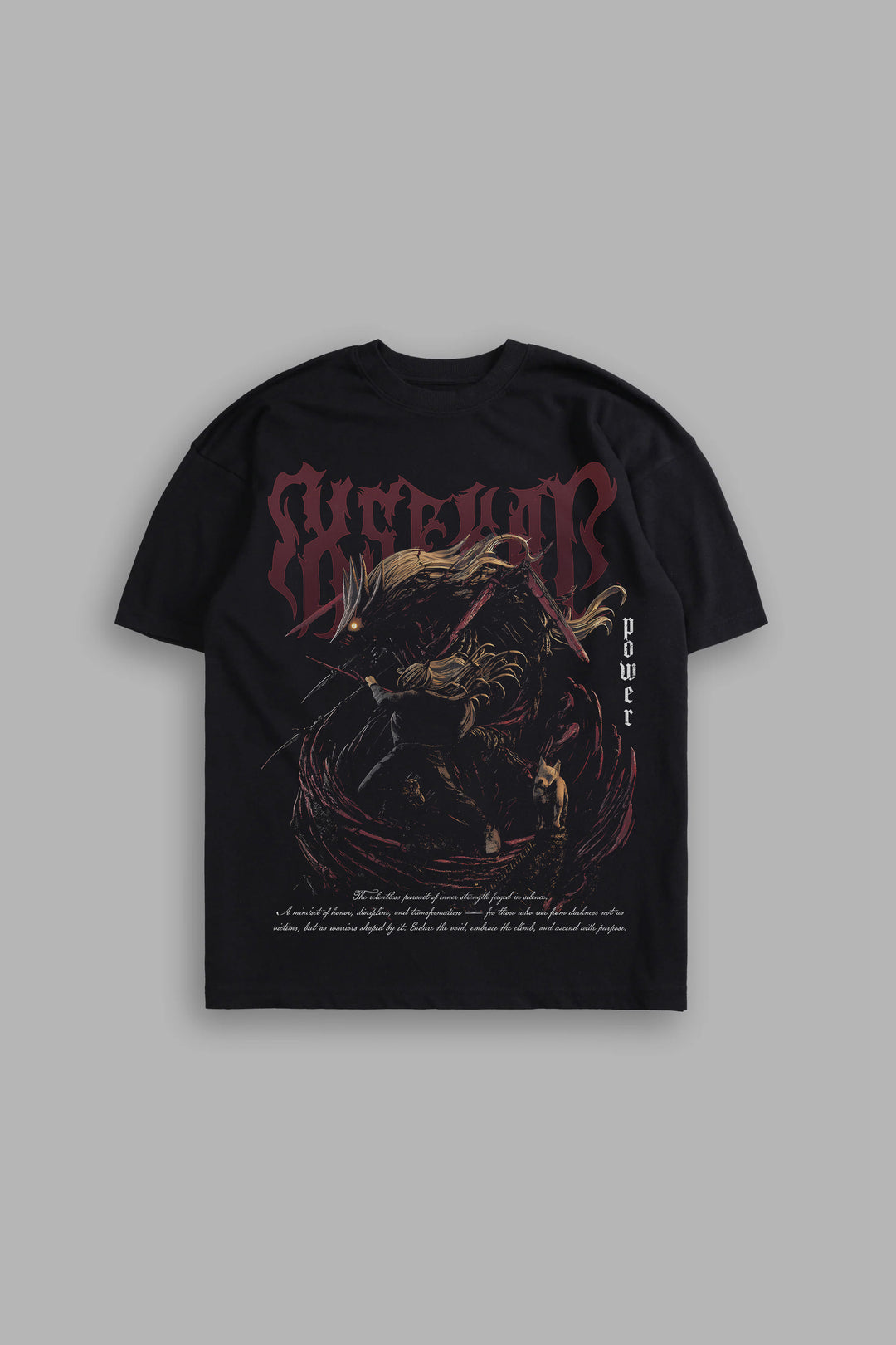 Power oversize tee