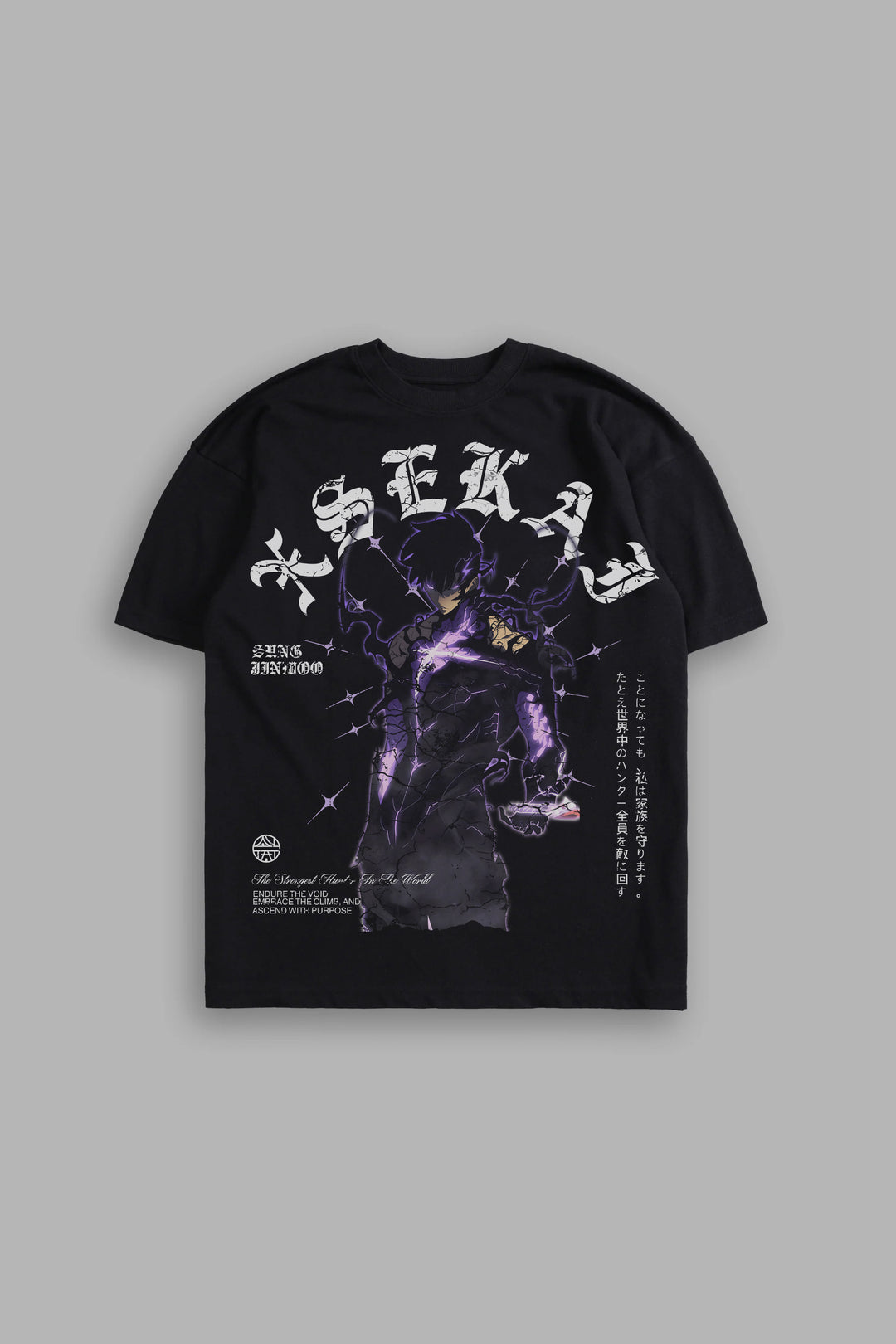Solo leveling oversize tee