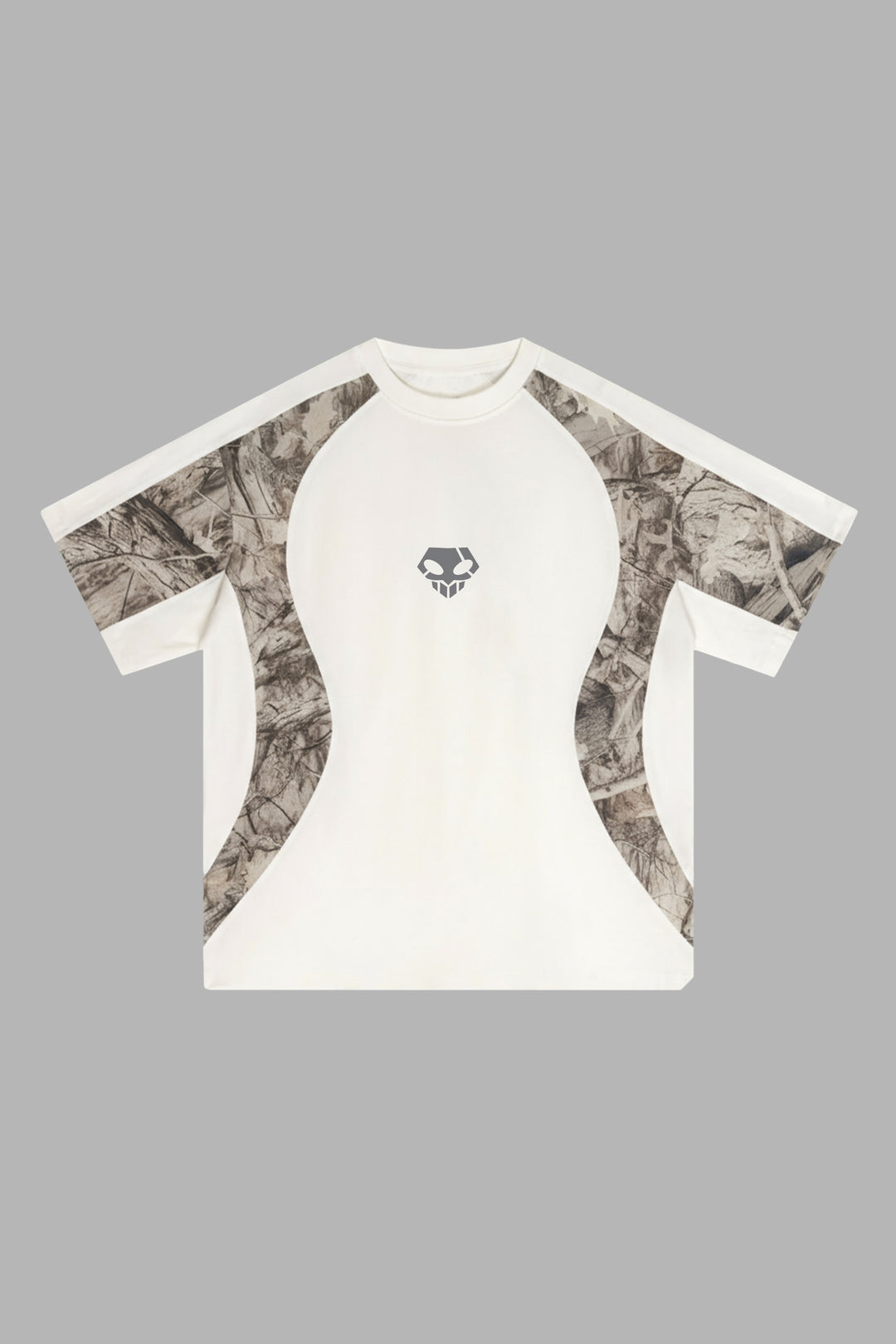 Bleach Camo Panel Oversize Tee