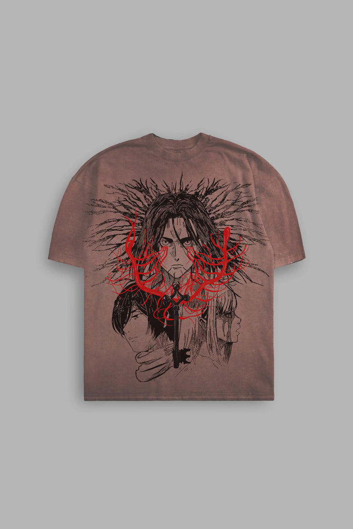 Attack on titan oversize tee