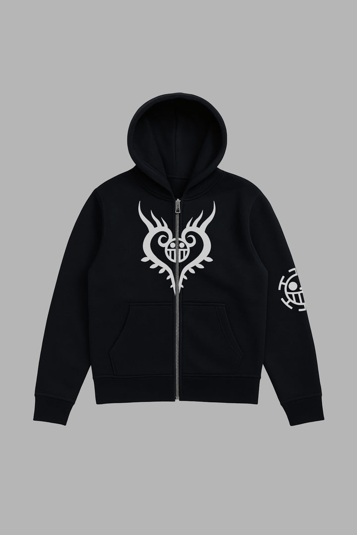 Trafalgar D Law Zip hoodie