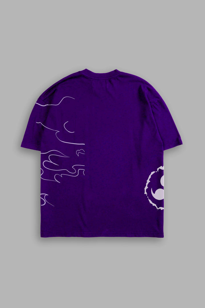 Sasuke curse oversize tee