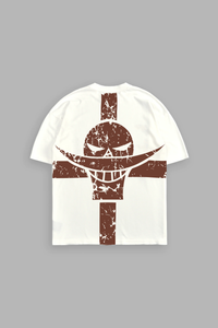 Roger vs whitebeard oversize tee