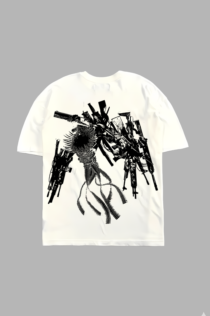 Devil gun oversize tee