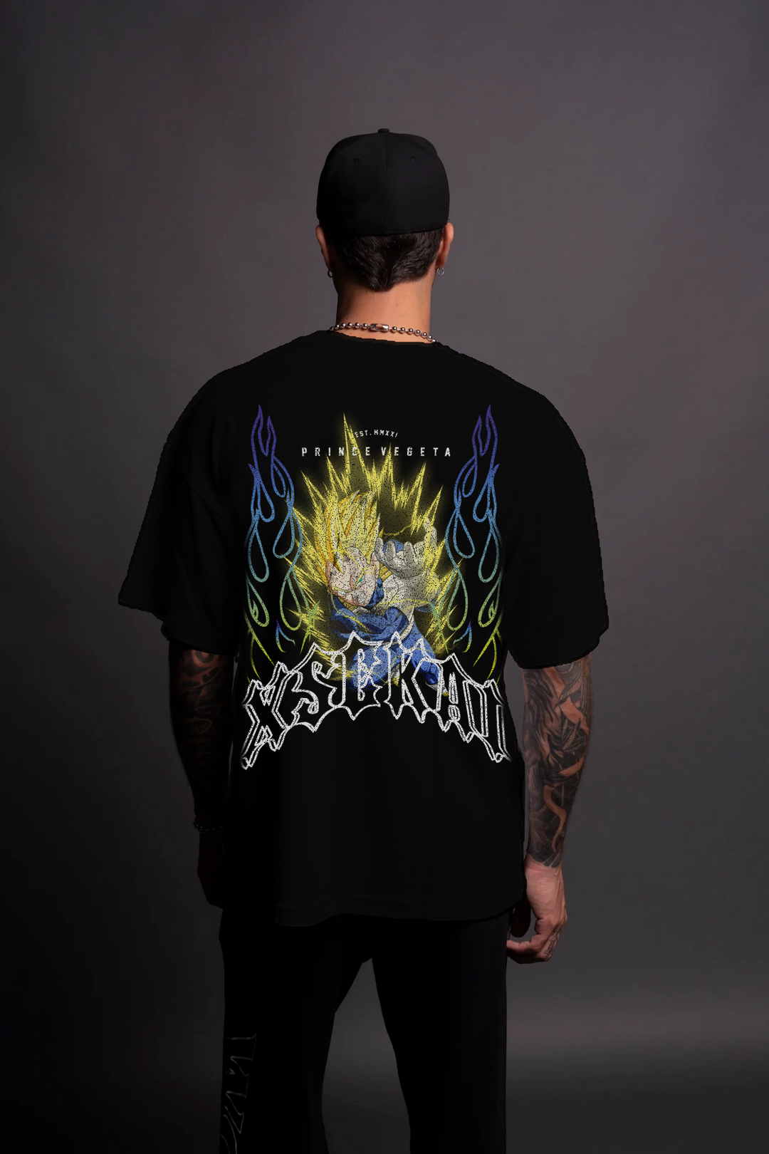 Vegeta oversize tee